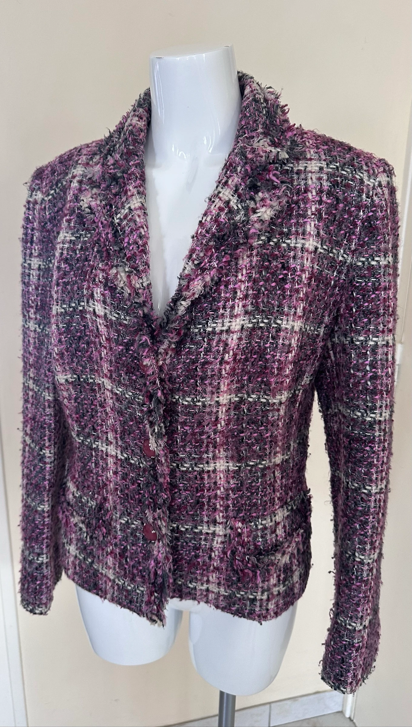 Chaqueta Blazer de alta gama Un Jour Ailleurs Paris – Talla 40 – Excelente estado – photo 8